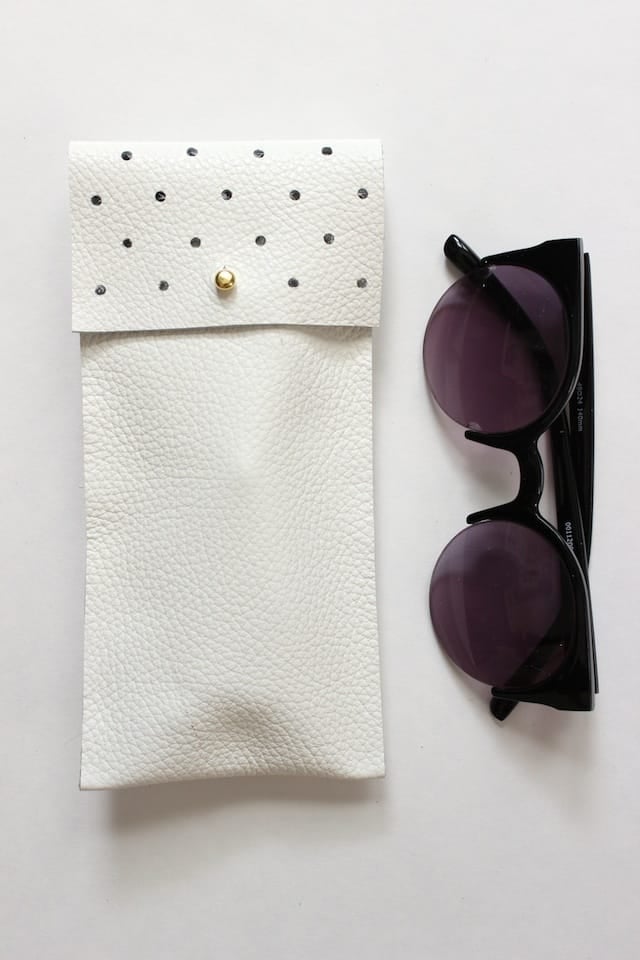 Leather DIY Sunglasses Case