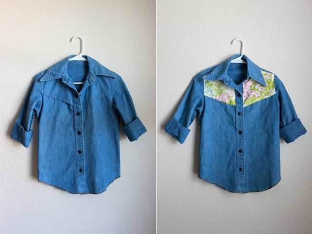 DIY Floral Yoke Top - see kate sew