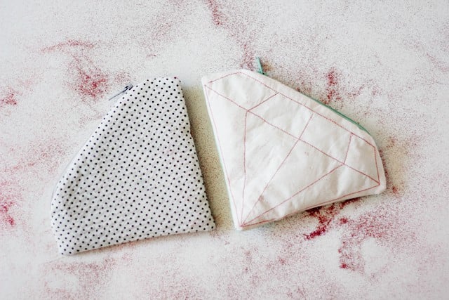 sewing themed zipper pouch tutorial - see kate sew