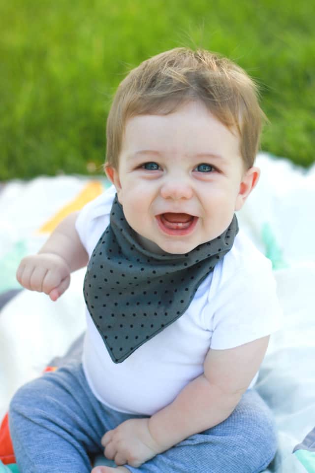 baby hanky bibs