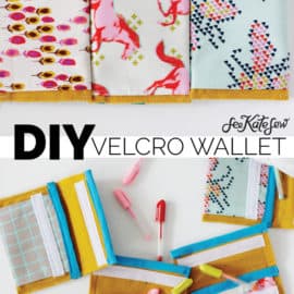 DIY VELCRO WALLET TUTORIAL