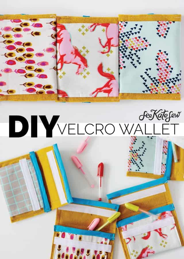 cotton + steel velcro wallet tutorial - see kate sew