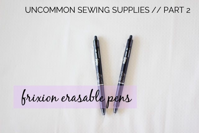 FRIXION PENS FOR SEWING