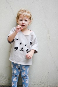 CATOBER! needle felted cat sweater + $4 pattern of the month - see kate sew