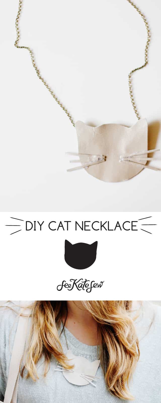 DIY cat necklace