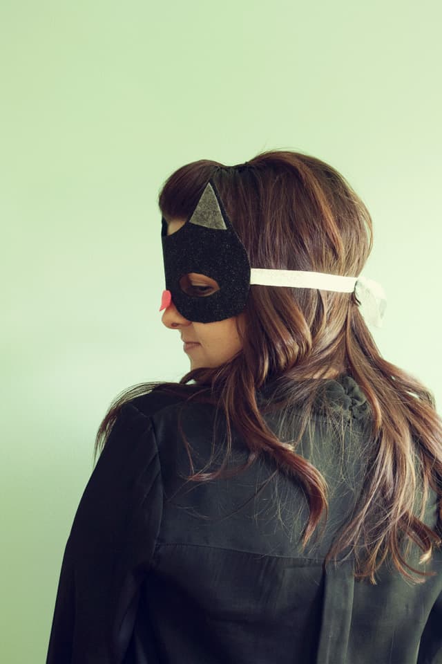 cat mask headband