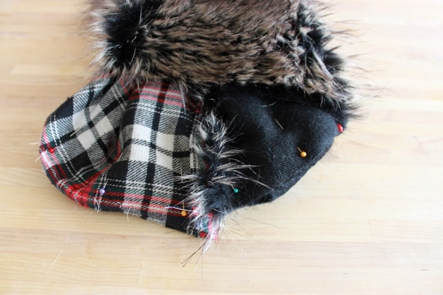 FAUX FUR: trapper hat (free pattern!) - see kate sew