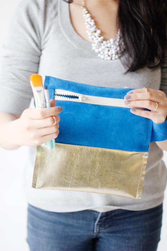 Cobalt Blue Leather/cobalt Clutch/blue Tooled Bag/cobalt Hand 