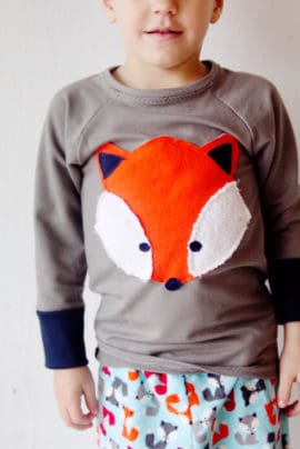 Fox Pjs!    Boys Pajama Pants Pattern + Applique - See Kate Sew