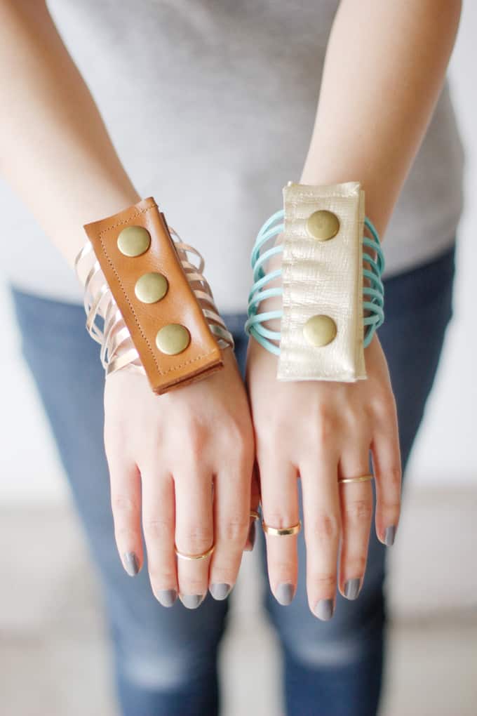 Snaps for leather deals cuff bracelets