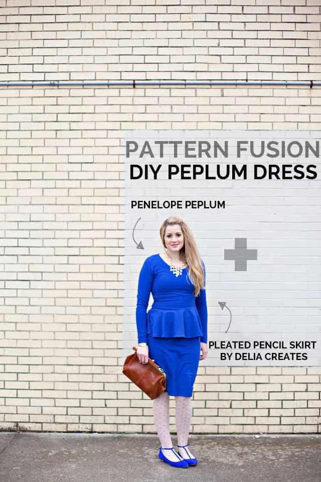 DIY PEPLUM DRESS 