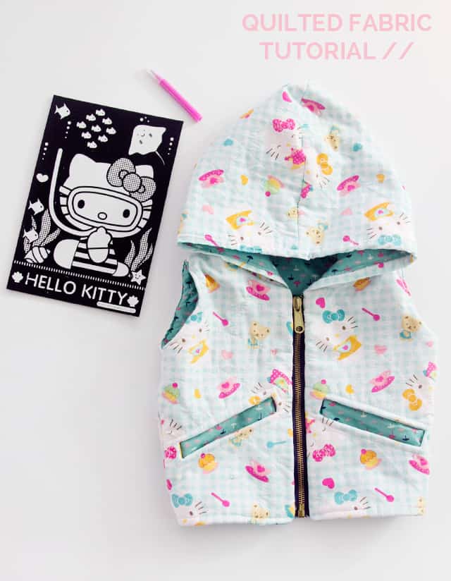 Hooded Hello Kitty Pattern