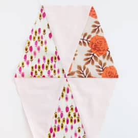 SHARP POINTS ON TRIANGLE QUILT