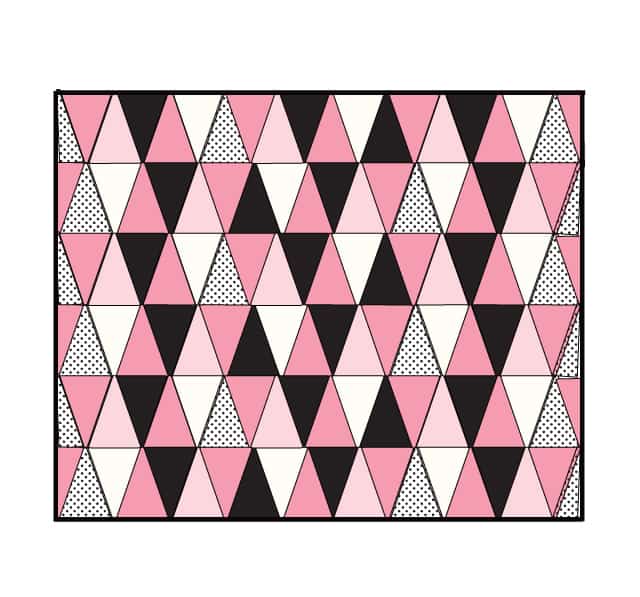 triangle quilt