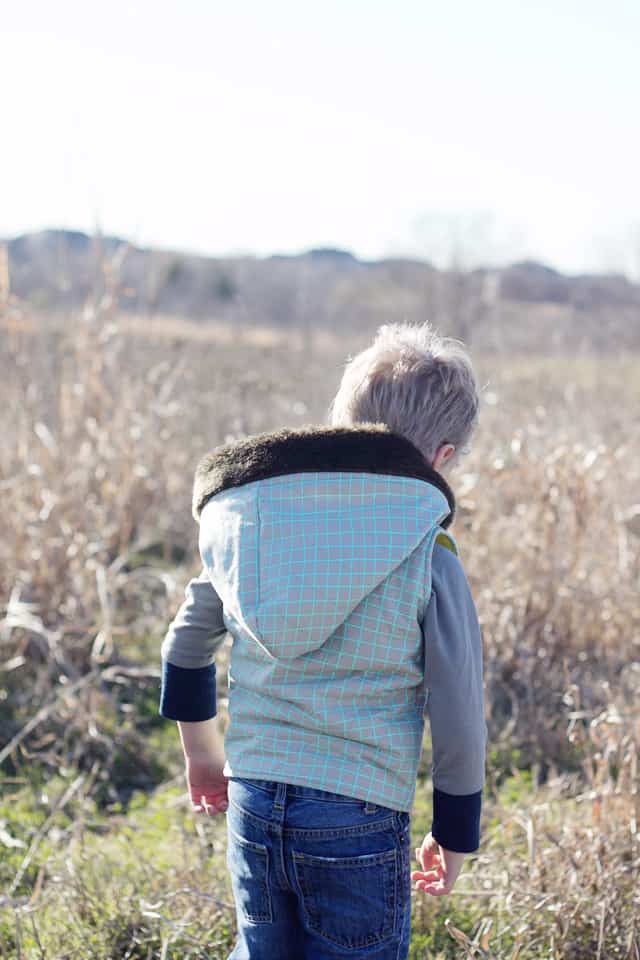 aztec hooded vest pattern 