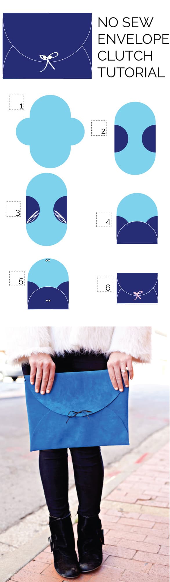 envelope clutch pattern - see kate sew