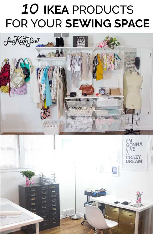 Sewing Room Ideas 30 Craft Organization Ideas See Kate Sew