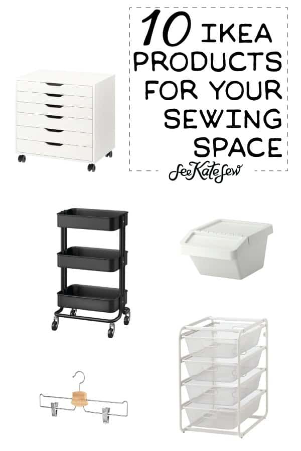 IKEA Products For Your Sewing Space|See Kate Sew