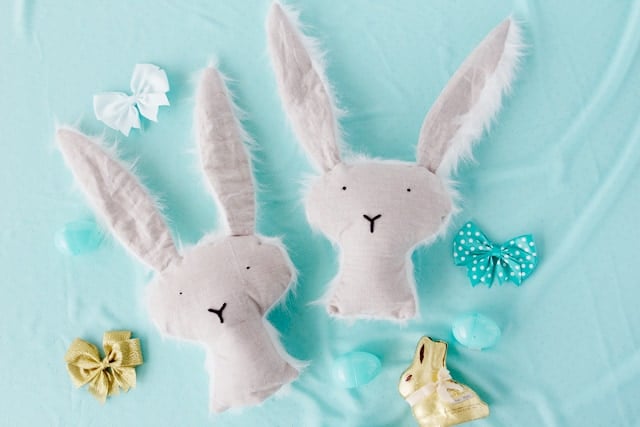FREE stuffed bunny pattern + tutorial | Stuffed Bunny Tutorial | Stuffed Animal Tutorial | Stuffed Bunny Pattern | Toy Pattern | How to Make a Stuffed Bunny | Free Pattern || See Kate Sew #freepattern #sewingtutorial #seekatesew
