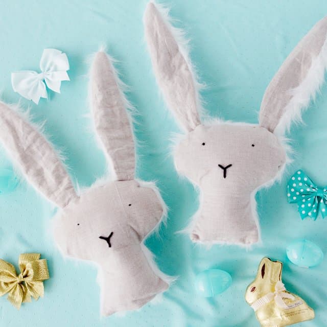 FREE stuffed bunny pattern + tutorial | Stuffed Bunny Tutorial | Stuffed Animal Tutorial | Stuffed Bunny Pattern | Toy Pattern | How to Make a Stuffed Bunny | Free Pattern || See Kate Sew #freepattern #sewingtutorial #seekatesew