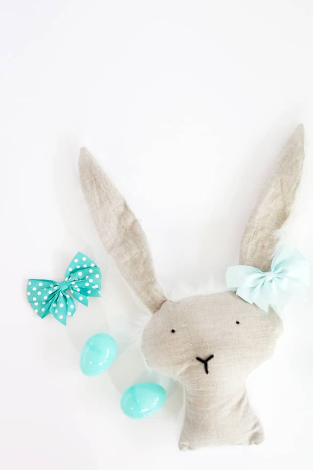 FREE stuffed bunny pattern + tutorial | Stuffed Bunny Tutorial | Stuffed Animal Tutorial | Stuffed Bunny Pattern | Toy Pattern | How to Make a Stuffed Bunny | Free Pattern || See Kate Sew #freepattern #sewingtutorial #seekatesew