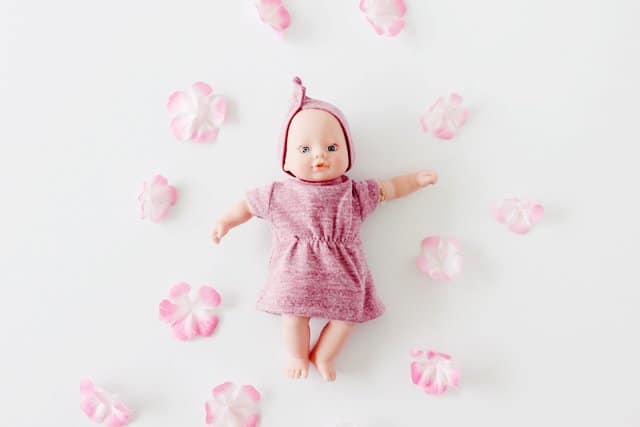 FREE mini baby doll dress and headband pattern 