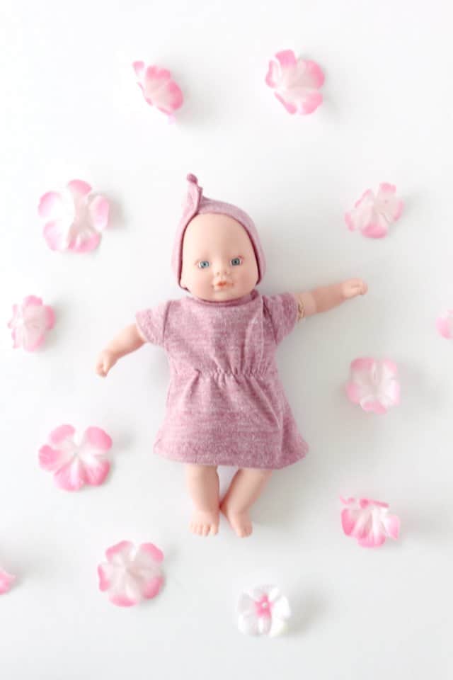 making baby doll clothes