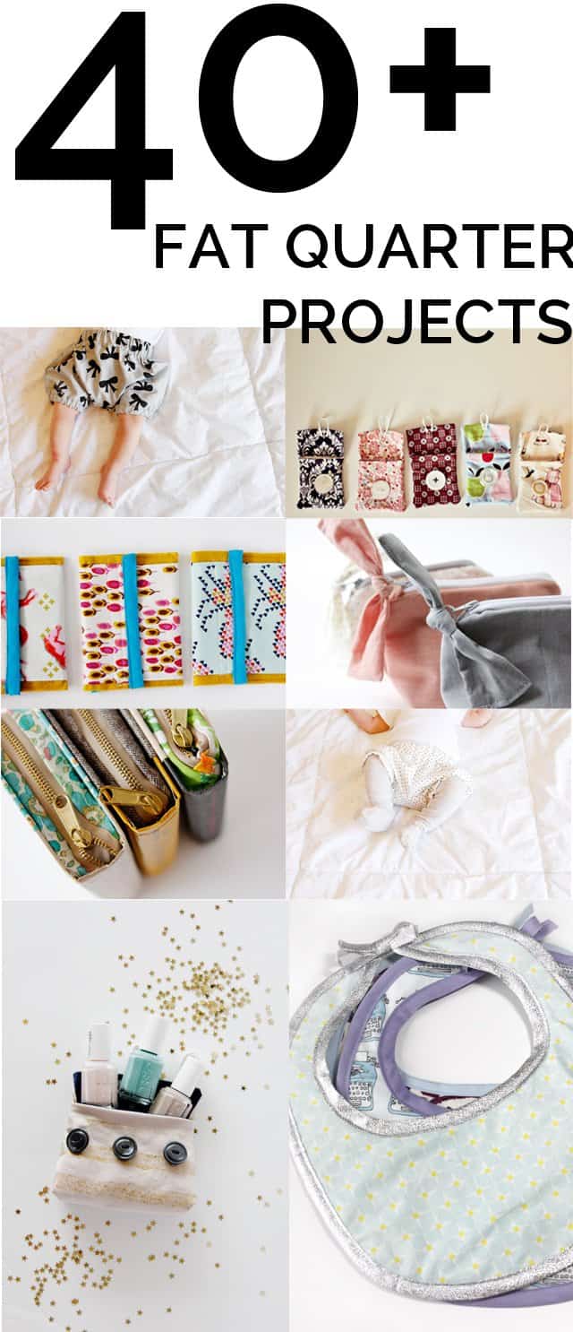 40 fat quarter projects see kate sew