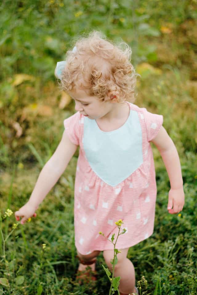  Girls Easter Dress 6t Toddler Pink Dress for Little