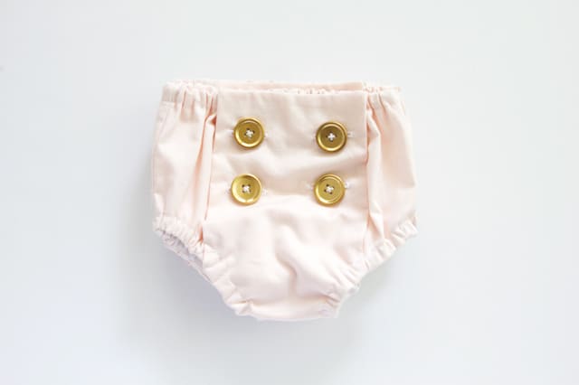 GOLD BUTTON BLOOMERS | FREE PATTERN | See Kate Sew