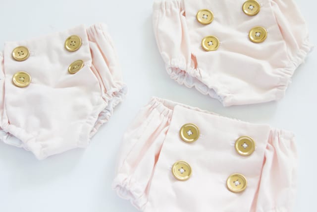 GOLD BUTTON BLOOMERS | FREE PATTERN | See Kate Sew