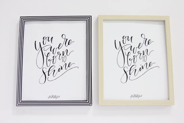 You Were Born to Shine Printable | See Kate Sew