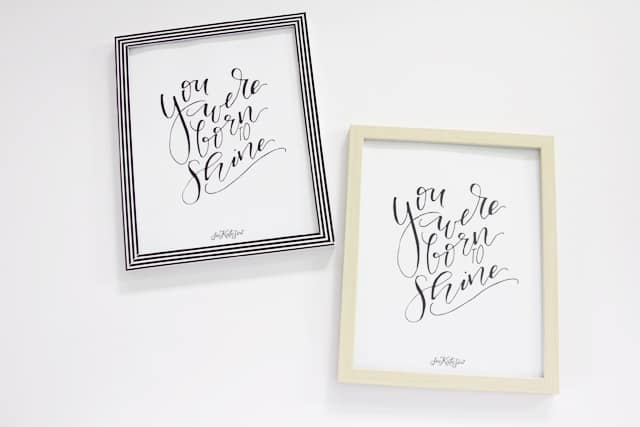 You Were Born to Shine Printable | See Kate Sew