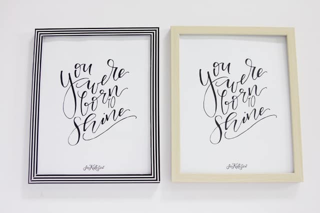 You Were Born to Shine Printable | See Kate Sew