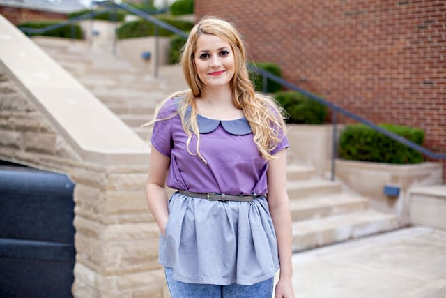 colorblock OLIVE top | See Kate Sew