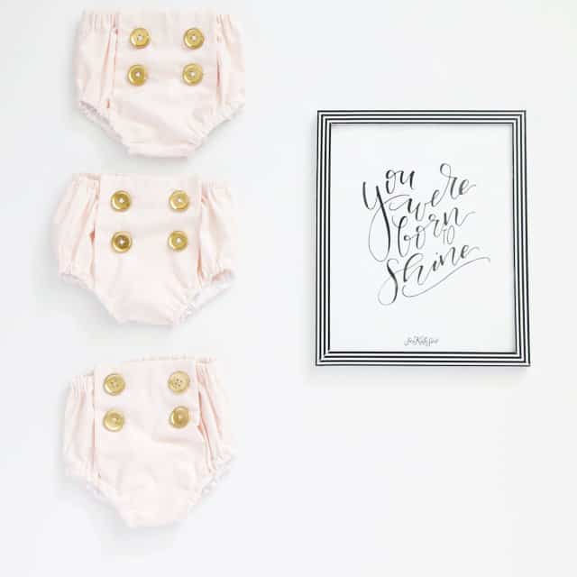 Gold Collar Girl /// YOU WERE BORN TO SHINE nursery printable - see ...