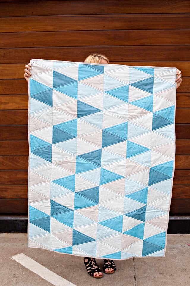 One Hour Triangle Quilts Colors | See Kate Sew