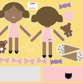 Make Your Own Printed Doll! | See Kate Sew