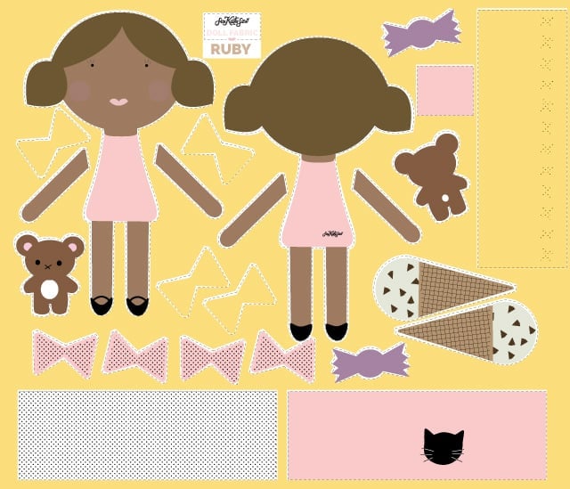 Make Your Own Printed Doll! | See Kate Sew