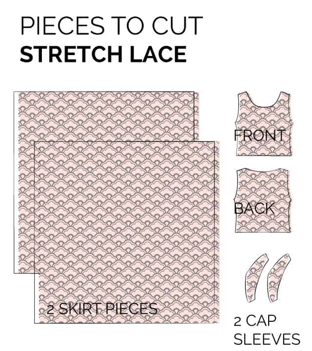 How to Sew a Lace Overlay on a Dress or a Top: Sewing Tutorial