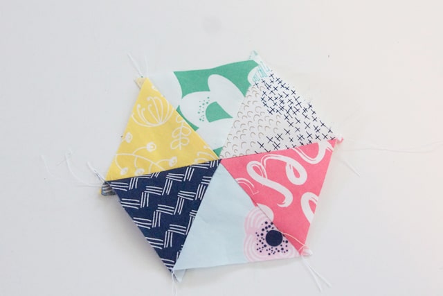 Hexagon Pom Pom Pincushion Tutorial | See Kate Sew