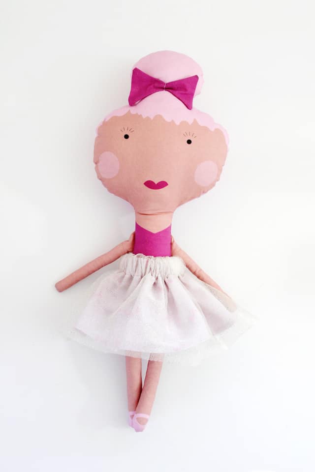 Make your own doll with doll fabric! | diy fairy doll fabric | homemade doll | diy doll | sew your own doll | doll diy | diy toys for girls || See Kate Sew #doll #diydoll 