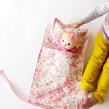 Doll Sleeping Bag Tutorial | See Kate Sew