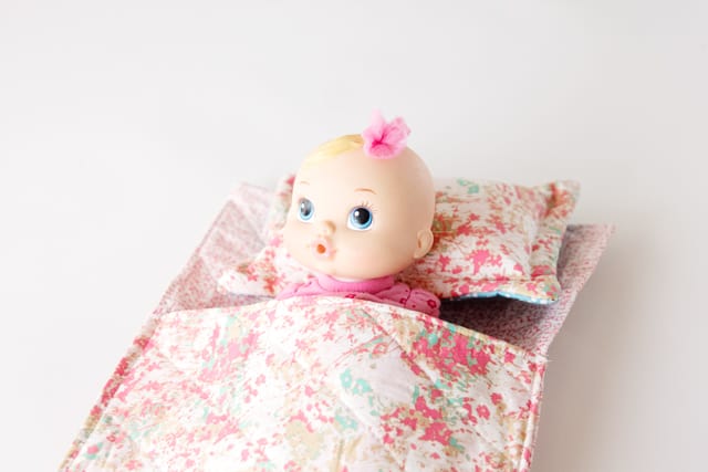 Doll Sleeping Bag Tutorial | See Kate Sew 