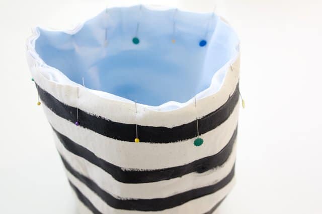 Fabric Bucket Tutorial | See Kate Sew