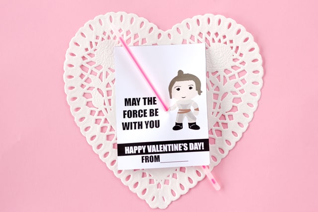 REY lightsaber valentines | See Kate Sew