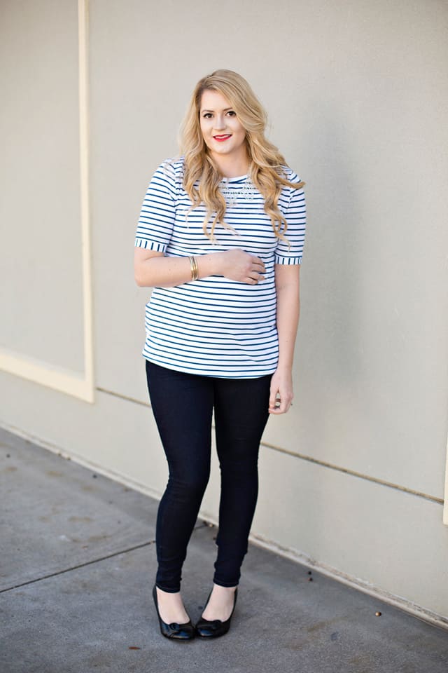 the BLAIR maternity TEE | See Kate Sew