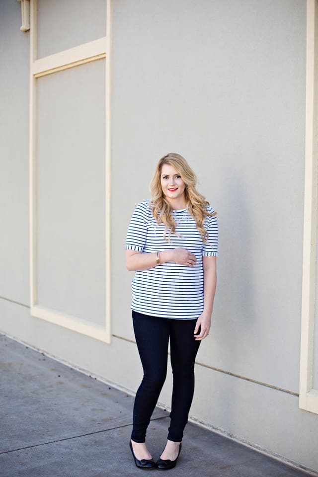 the BLAIR maternity TEE | See Kate Sew