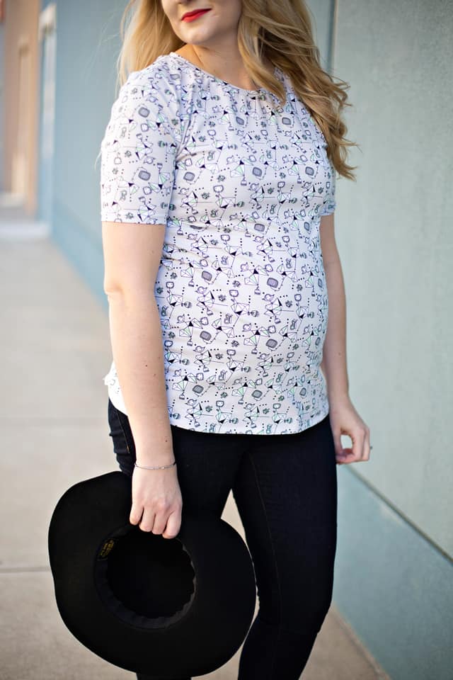 the BLAIR maternity TEE | See Kate Sew