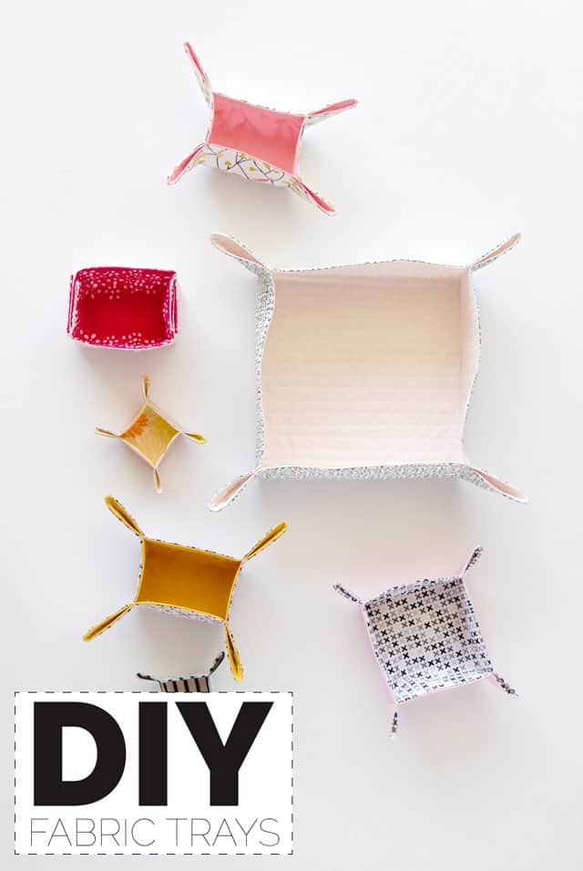 DIY Fabric Trays with FREE Pattern! | See Kate Sew